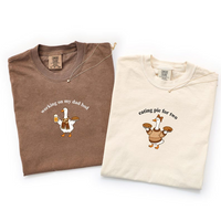 Goose Thanksgiving Pregnancy Announcement Shirt, Matching Mom Dad Tee, Funny Baby Reveal Expecting Parents, Fall Pregnancy