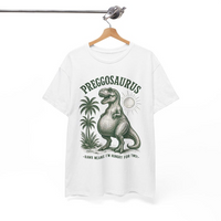 Funny Dinosaur Pregnancy Couple Shirts for Expecting Parents, Preggosaurus Dadasaurus Matching Tees, Pregnancy Announcement Gift