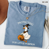 Halloween Matching Pregnancy Announcement Shirt , Growing A Little Pumpkin Silly Goose Mom Dad Baby Reveal Tee,  Halloween Couple Pregnancy Gift