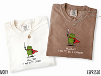 Funny Frog Pregnancy Announcement Shirt, Matching Pregnancy Reveal Tee, Frog Humor Shirt, Future Mom to Be and Dad to Be Gift