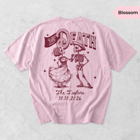 Personalized Till Death Skeleton Couple Shirts – Halloween Wedding Tees