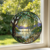 Personalized Willow Tree 50th Anniversary Suncatcher – Names & Date