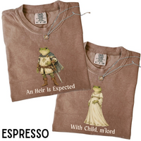 Funny Frog Pregnancy Announcement Shirt, Matching Mom Dad Tee, Couples Baby Reveal Shirt, Pregnancy Announcement Gift