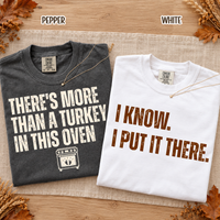 More Than a Turkey T-Shirt – Thanksgiving Pregnancy Announcement