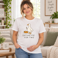Thanksgiving Goose Pregnancy Announcement Couple Shirts
