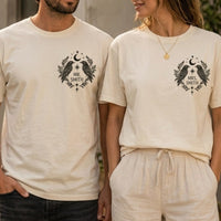 Personalized Till Death Raven Comfort Colors Shirts – Gothic Newlywed Couple Gift