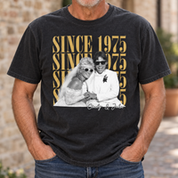 Personalized Anniversary Photo Shirt, Custom Anniversary Couple Gift, Wedding Photo Tee for Husband Wife