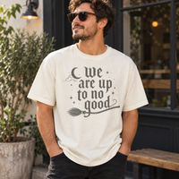 Funny Matching Couple Tshirt, We Solemnly Swear, No Good Tee, Matching Couple Gift