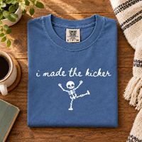 No Tricks Just Kicks & I Made The Kicker Couple Shirts – Pregnancy Announcement