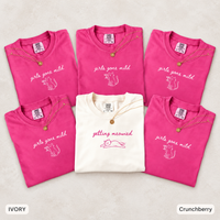 Girls Gone Mild Bachelorette Cat Shirt, Slumber Party Themed Bach Party Tshirt, Girls Trip Spa Tee, Pajama Sleepover Bridesmaid Gift