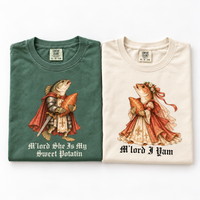 Sweet Potatin & I Yam Fish Couple Shirts – Funny Couple Gift