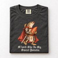 Sweet Potatin & I Yam Fish Couple Shirts – Funny Couple Gift