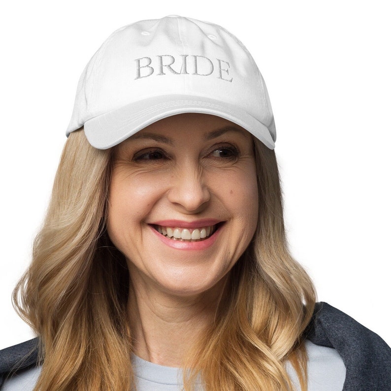 Embroidered Bride Baseball Hat: Personalized Honeymoon Gift