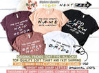 Friends Bachelorette Party Shirts, I'm The Bride Shirt, I Do Crew, Maid of Honor, Bridesmaid Shirt, Friends Theme Party, The One Where,Bride