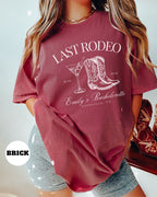 Bachelorette Party Shirts, Custom Bachelorette Shirts, Last Rodeo Western Bachelorette, Personalized Luxury Bachelorette, Bach Club Shirts