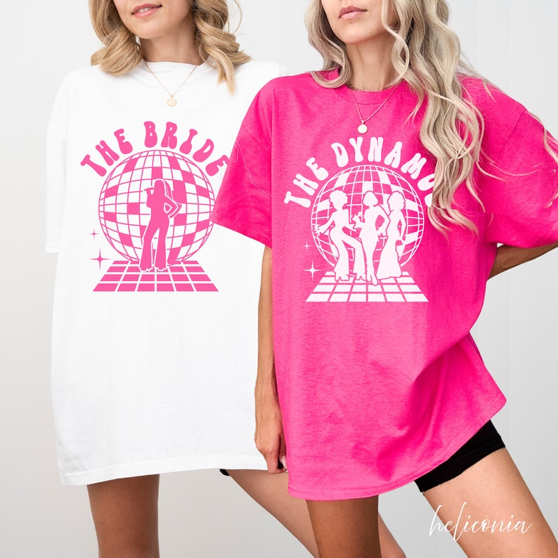 Disco Bachelorette Shirts, Disco Bride Dancing Queens, The Dynamos Bachelorette, She Found Her Honey, Gimme Gimme Gimme, Bachelorette Theme