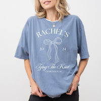 Coquette Bachelorette Shirt: Bow Theme Bridal Party Tee