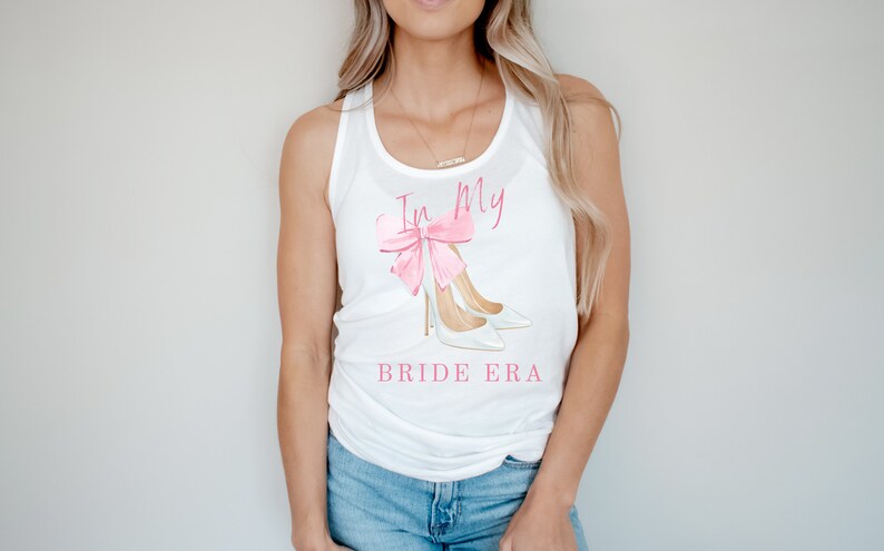Bride Era T-Shirt: Coquette Bow, Bachelorette Party Tee