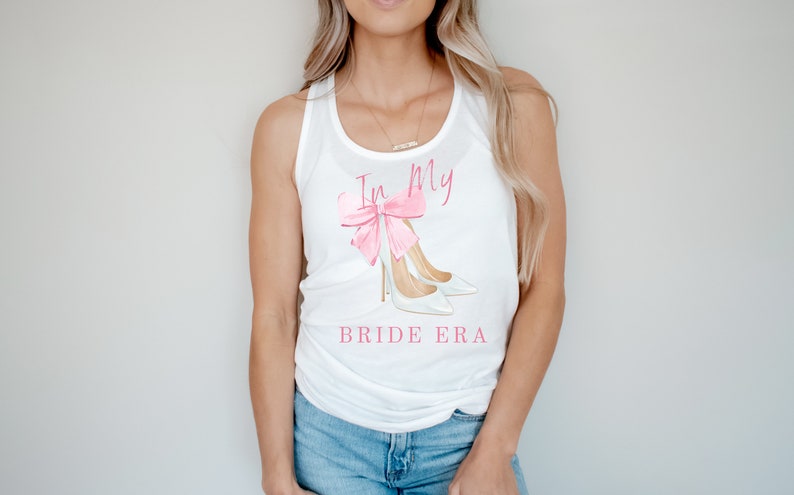 Bride Era T-Shirt: Coquette Bow, Bachelorette Party Tee