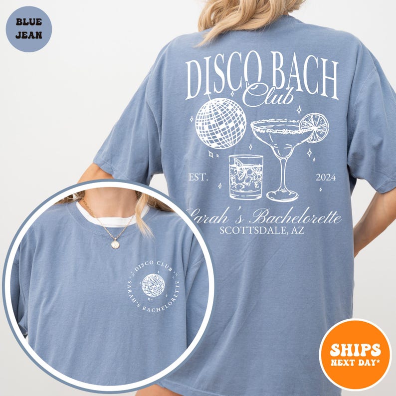 Custom Disco Bachelorette T-shirt | Last Disco Bachelorette Party Shirt | Dancing Queen Bachelorette | Disco Bride Shirt | Disco Bach Shirt