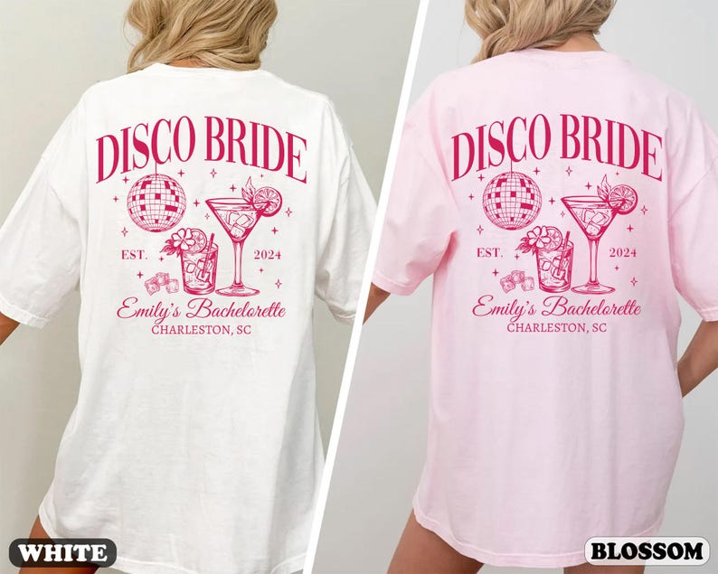 Comfort Colors Custom Disco Bachelorette Shirts, Disco Bride Shirt, Dancing Queen Bachelorette Tees, Last Disco Bachelorette Party Shirt