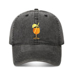 Spritz Hat,Spritz Lover Hat,Spritz Glass,Embroidered Dad Hat,Cocktail Lovers Gift Ideas,Aperitivo,Tini Time,Day Drinking,Vacation,Party Hats