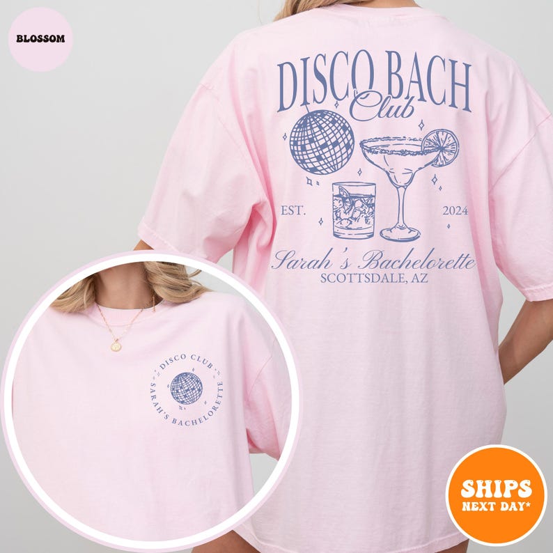 Custom Disco Bachelorette T-shirt | Last Disco Bachelorette Party Shirt | Dancing Queen Bachelorette | Disco Bride Shirt | Disco Bach Shirt