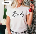 Bride Shirts, Bride Team Shirt, Bachelorette Tshirts, Wedding Party Tshirt, Bride Tribe Gift, Team Bride Tees, Hen Party Tee, Team Bride Top