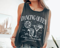Comfort Colors Custom Disco Bachelorette Shirts, Disco Bride Shirt, Dancing Queen Bachelorette Tees, Last Disco Bachelorette Party Shirt