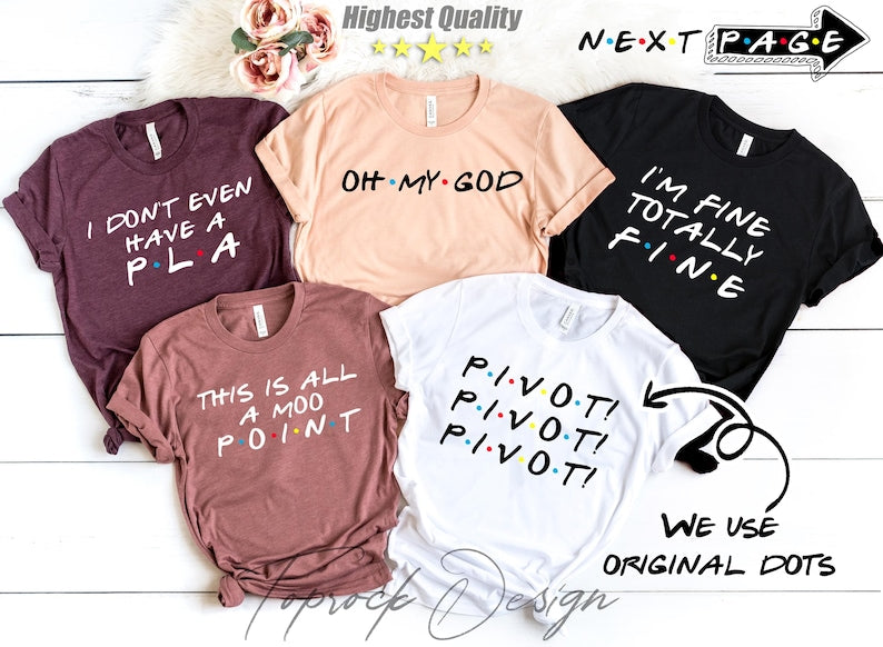 Friends Bachelorette Party Shirts, I'm The Bride Shirt, I Do Crew, Maid of Honor, Bridesmaid Shirt, Friends Theme Party, The One Where,Bride