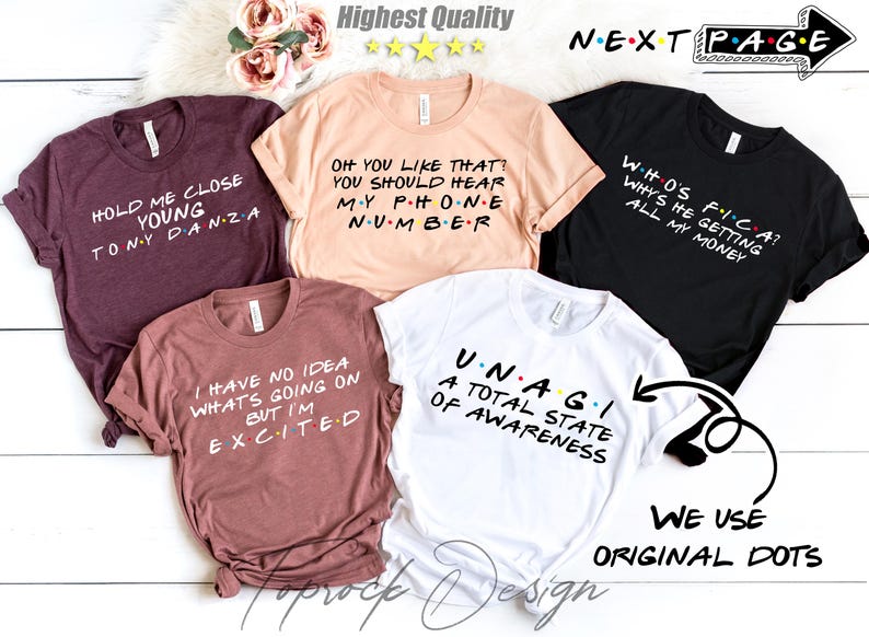 Friends Bachelorette Party Shirts, I'm The Bride Shirt, I Do Crew, Maid of Honor, Bridesmaid Shirt, Friends Theme Party, The One Where,Bride