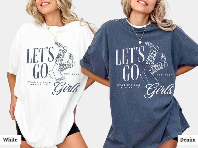 Custom Last Rodeo Bachelorette Comfort Colors Tee: Nashville Bridesmaids Gifts