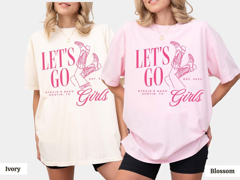 Custom Last Rodeo Bachelorette Comfort Colors Tee: Nashville Bridesmaids Gifts
