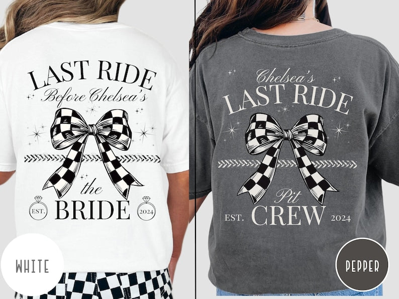 Custom Car Racing Bachelorette Shirts, Race Car Bachelorette Party, Funny Bachelorette Shirts, Car Racing Hen Party, Car Racing Lover Bach
