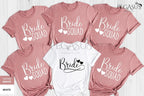 Bride Shirt, Bride Squad Shirt, Bridal Gift, Wedding Gift, Wife Shirt, Bridesmaid Shirt, Bachelorette Squad Shirts, Bachelorette Shirt