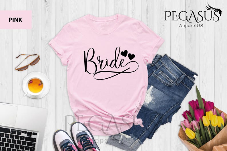 Bride Shirt, Bride Squad Shirt, Bridal Gift, Wedding Gift, Wife Shirt, Bridesmaid Shirt, Bachelorette Squad Shirts, Bachelorette Shirt
