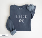 Bride Shirt Comfort Colors Future Mrs Tshirt Custom Gift for Bride to Be Minimalist Bride T Shirt Engagement Gift for Honeymoon Tee Cute Bow