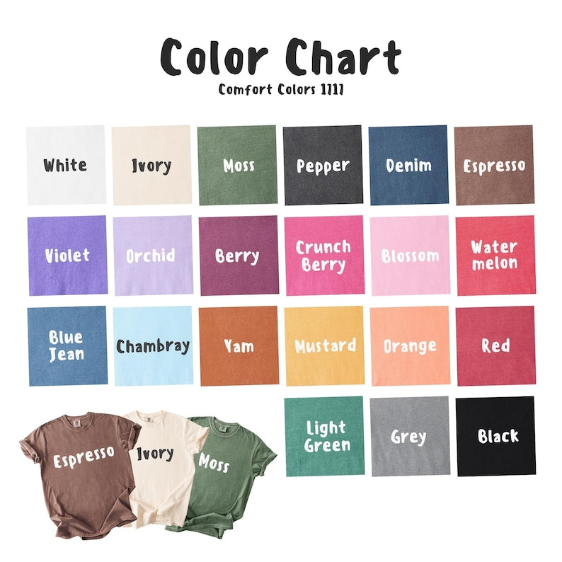 Custom Beach Bachelorette Comfort Colors Shirt: Coastal Bride Trip Tee