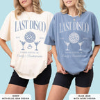 Last Disco Bachelorette Shirt, 70s Disco Bride Shirt, Funky Disco Bach Comfort Colors Tees, Retro Bridal Party Tshirt, Groovy Bride T Shirt