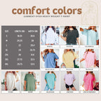 Custom Bachelorette Party Comfort Colors Shirt: Bride Squad, Bow Design
