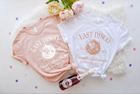 Last Disco Bachelorette Shirt, Custom Bachelorette Shirt, Disco Bach Shirt, Disco Cowgirl, One Last Disco Shirt, Girls Disco Party Shirt