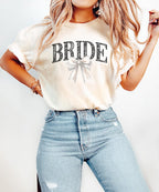 Coquette Bride Shirt, Bride To Be T-shirt, Coquette Bow Bride Tee, Wedding Gift for Her, Gift for Fiance, Future Mrs. Gifts