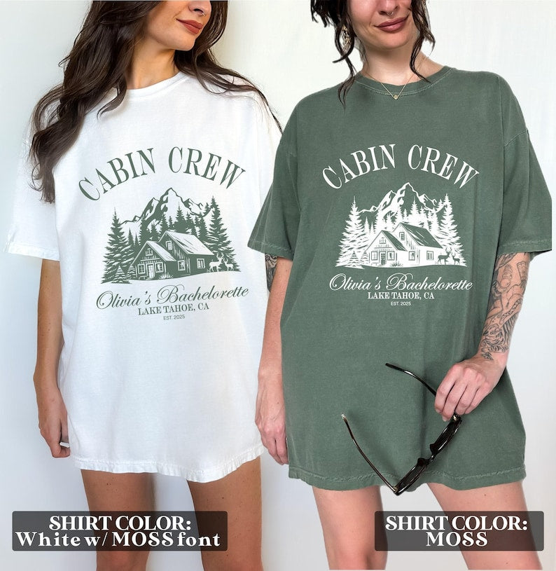 Cabin Crew Bachelorette Party Shirts Social Club Custom Bachelorette Shirts. Luxury Bachelorette Party Shirts. 1717 Comfort Colors - SCLUB