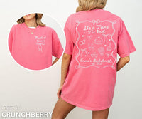 Coquette Bow Bachelorette Shirts, Bachelorette Party, Custom Bachelorette Shirts, Shes Tying the Knot Bridal Party, Girly Bow Bachelorette