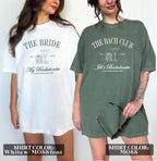 The Bach Club Bachelorette Party Shirts. The Bride Custom Name and Location Bridal Party gift shirts. - 1717 Comfort Colors - THEBACH