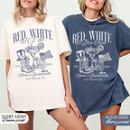 American Bachelorette Party Shirts, Red White and Blue Fourth of July Bachelorette Shirt, Custom Patriotic Crew Bride 4th of July Bach Club