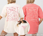 Coquette Bow Bachelorette Shirts, Bachelorette Party, Custom Bachelorette Shirts, Shes Tying the Knot Bridal Party, Girly Bow Bachelorette