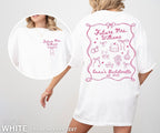 Coquette Bow Bachelorette Shirts, Bachelorette Party, Custom Bachelorette Shirts, Shes Tying the Knot Bridal Party, Girly Bow Bachelorette