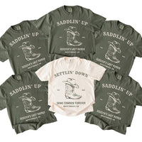 Custom Last Rodeo Bachelorette Tee: Cowgirl Bridal Party Shirt
