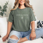 Comfort Colors A Bride in a Tini Bit Bride Shirt,Espresso Martini Themed Future Mrs Tshirt,Tini Bit Engaged,Bridal Shower Gift Idea